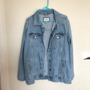 Forever 21 oversized denim jacket